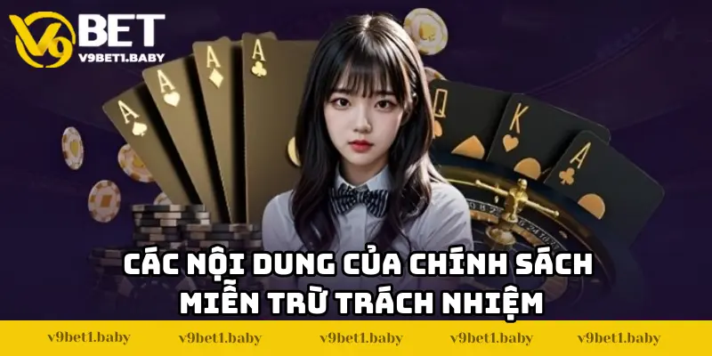 Điều khoản của nguyên tắc miễn trừ trách nhiệm